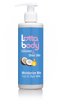 Lottabody Coconut and Shea Oils Moisturize Me Curl & Style Milk 8oz